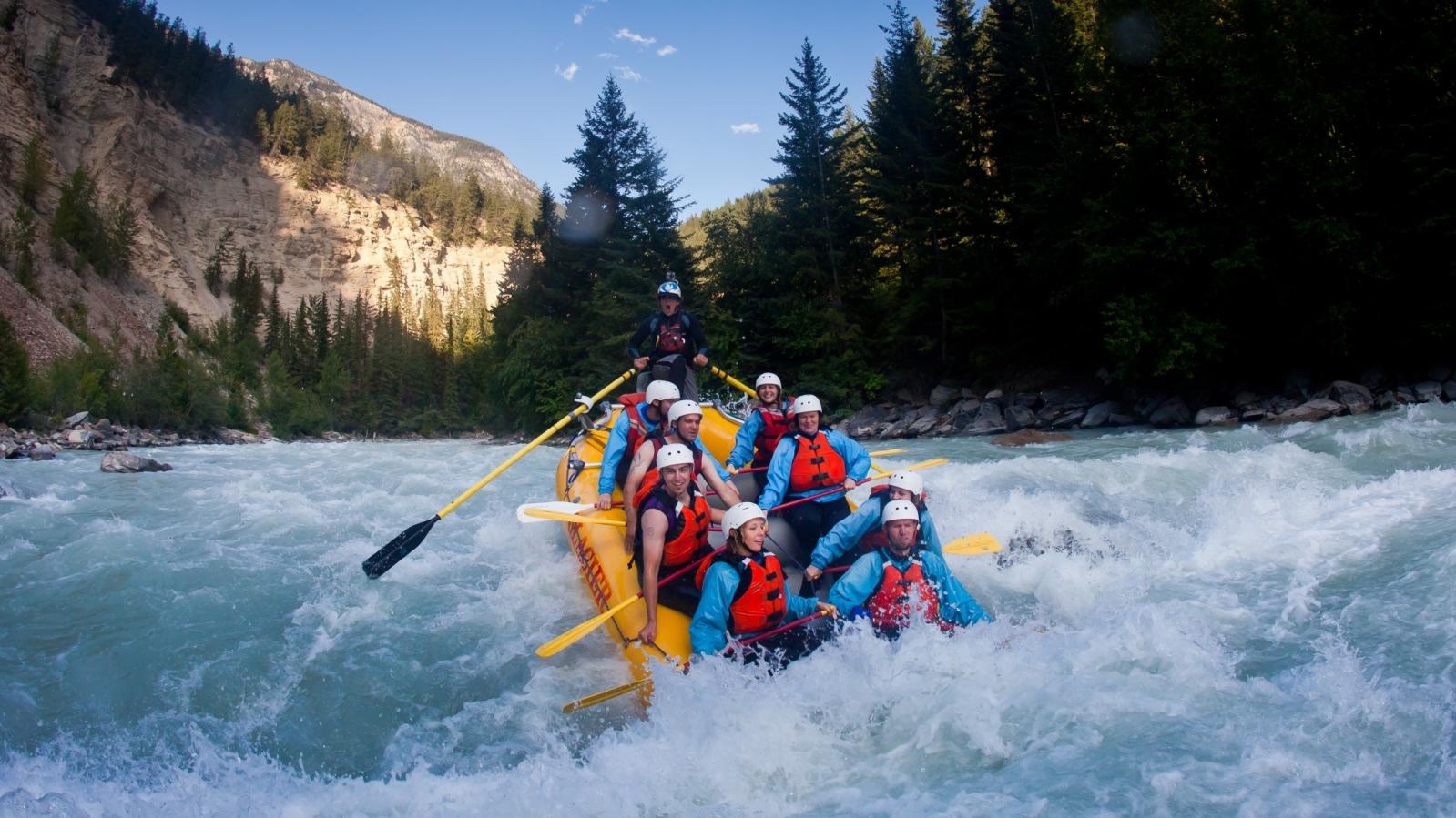 Rafting the Kicking Horse River Kicking Horse River Rafting Golden BC